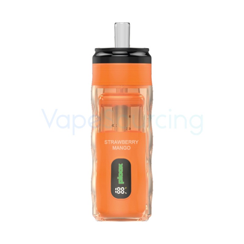 strawberry mango ploox mini hookah 25k