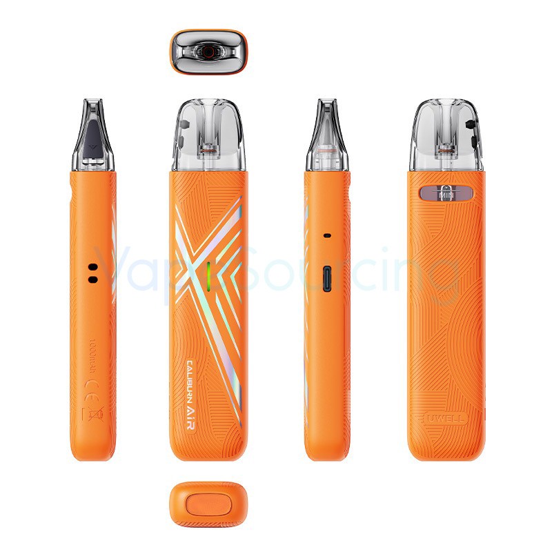 uwell caliburn air different views
