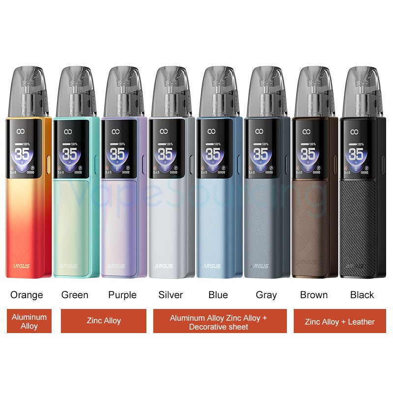 voopoo argus g4 all colors