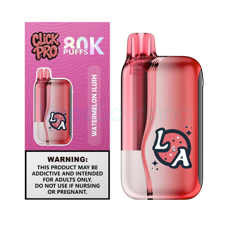 watermelon slush l&a click pro 80k nixodine