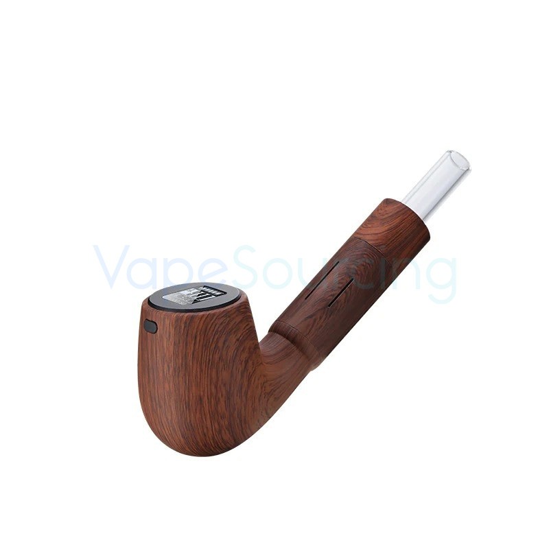 wooden red anix steam jupiter dry herb vaporizer