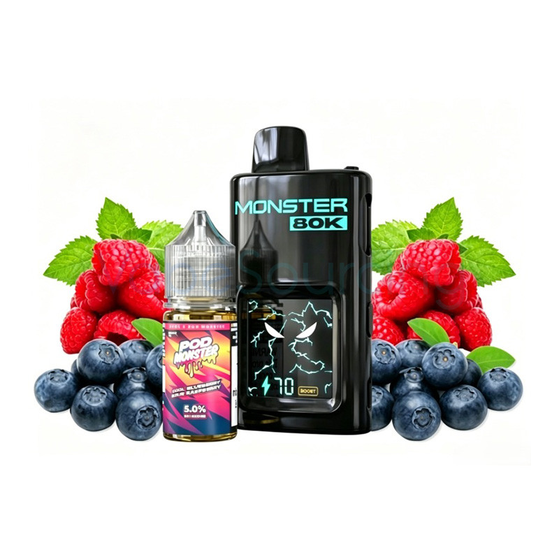 smok vape juice flavors x POD MONSTER 80K Disposable 10ml 5% (80000 Puffs) Juul can continue selling pod Flavor:Ruby Yellow