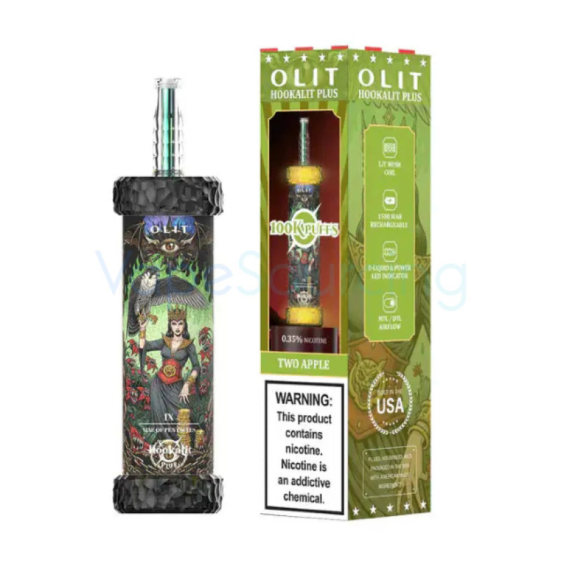 Olit Hookalit Plus 100K Disposable Vape 0.35% (100000 Puffs) | Vapesourcing Olit Hookalit Plus 100K Disposable Vape 0.35% (100000 Puffs) | Vapesourcing