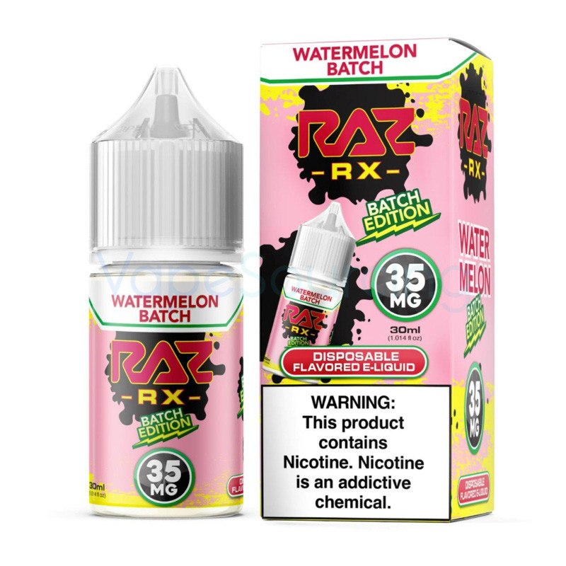 raz vape watermelon Pod Juice X RX Batch TFN Salt E-juice 30ml Menthol & Mint Flavour:Mint Freeze 5% RAZ LTX 25K Christmas