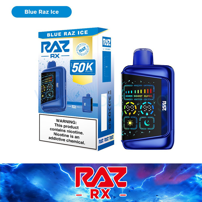 black and blue raz flavor RX50K Dew Edition Disposable Vape $16.69 ruby green flum mello Unroll the Sour Power omg b pop COLOR:BRONZE DUSK