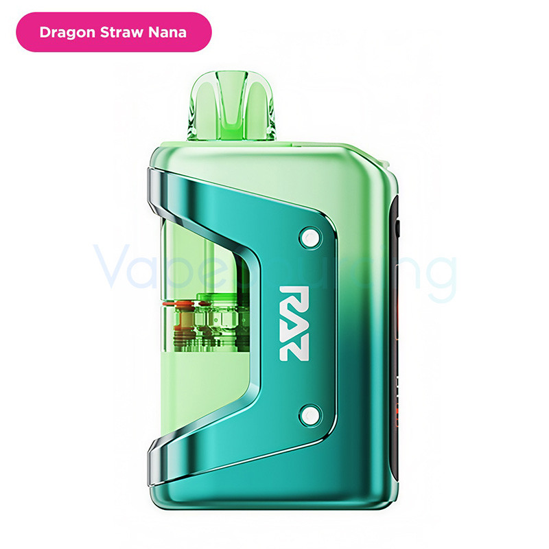 raz vape green Vue 50K Disposable Kit 5% - $19.49 Flavor:Peach Iced pod replacement why is my voopoo