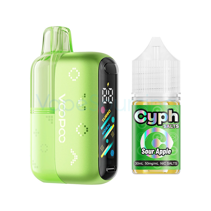 VOOPOO NAVI X Cyph 80K Disposable Vape Kit 30ml 5% (80000 Puffs
