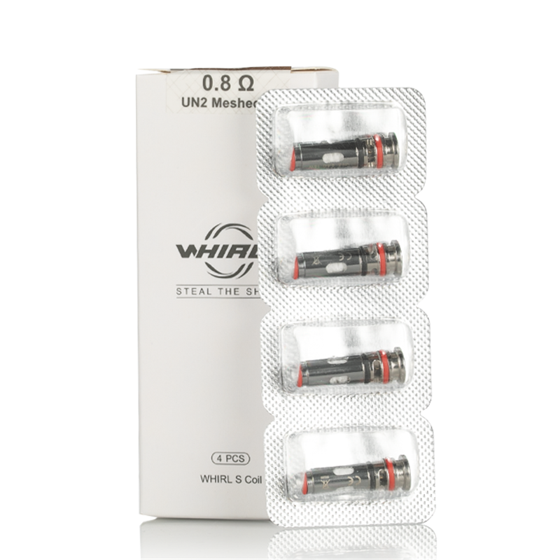 uwell whirl s un2 meshed coil 0.8ohm packaging