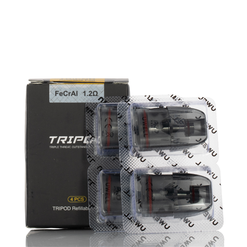 uwell tripod pods - packaging