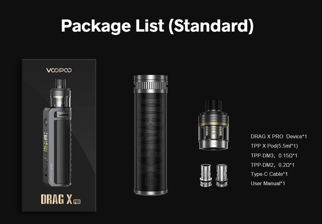 VOOPOO Drag X Pro Kit release date