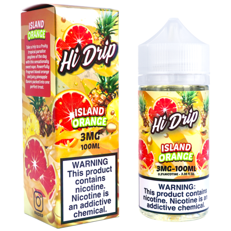Hi Drip Island Orange E-juice 100mL | Vapesourcing