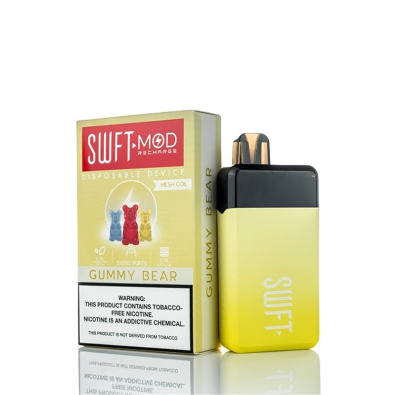 Swft Mod Disposable Vape Kit 5000 Puffs Rechargeable 15ml Vapesourcing