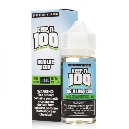 Keep It 100 OG Blue ICED E-juice 100ml