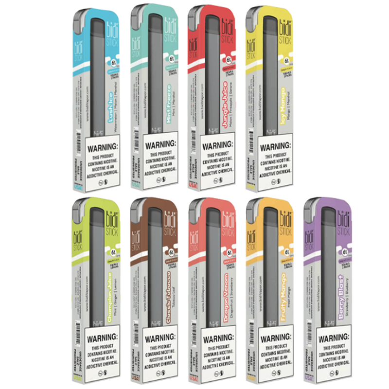 Bidi Stick Disposable Kit 280mAh 1.4ml | Vapesourcing