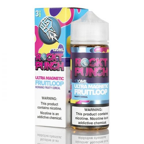 Rockt Punch Ultra Magnetic Fruit Loop E-juice 120ml