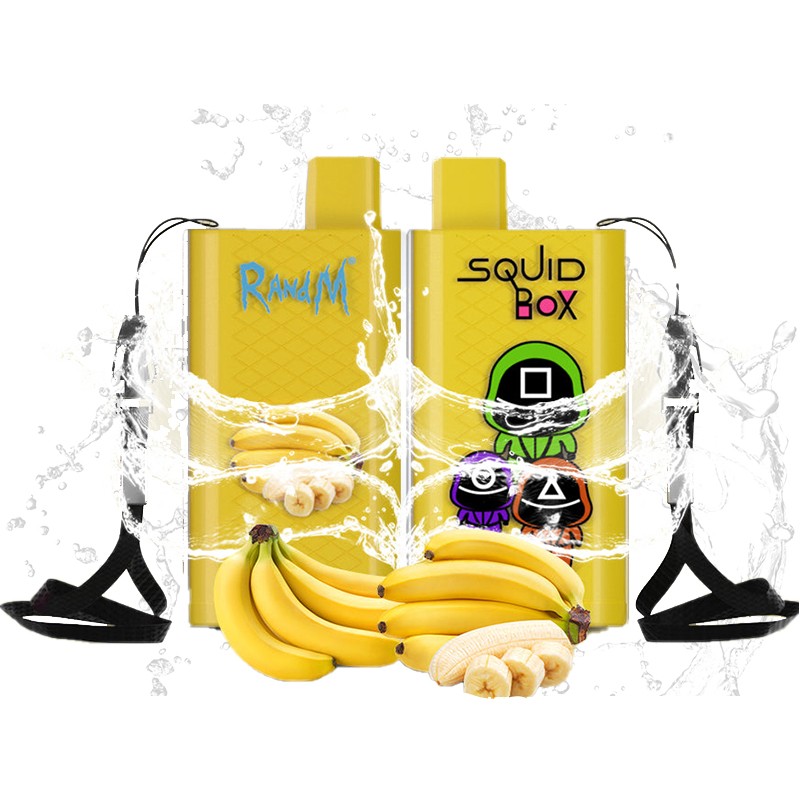 R and M Squid Box Rechargeable Disposable Kit 5200 Puffs 12ml