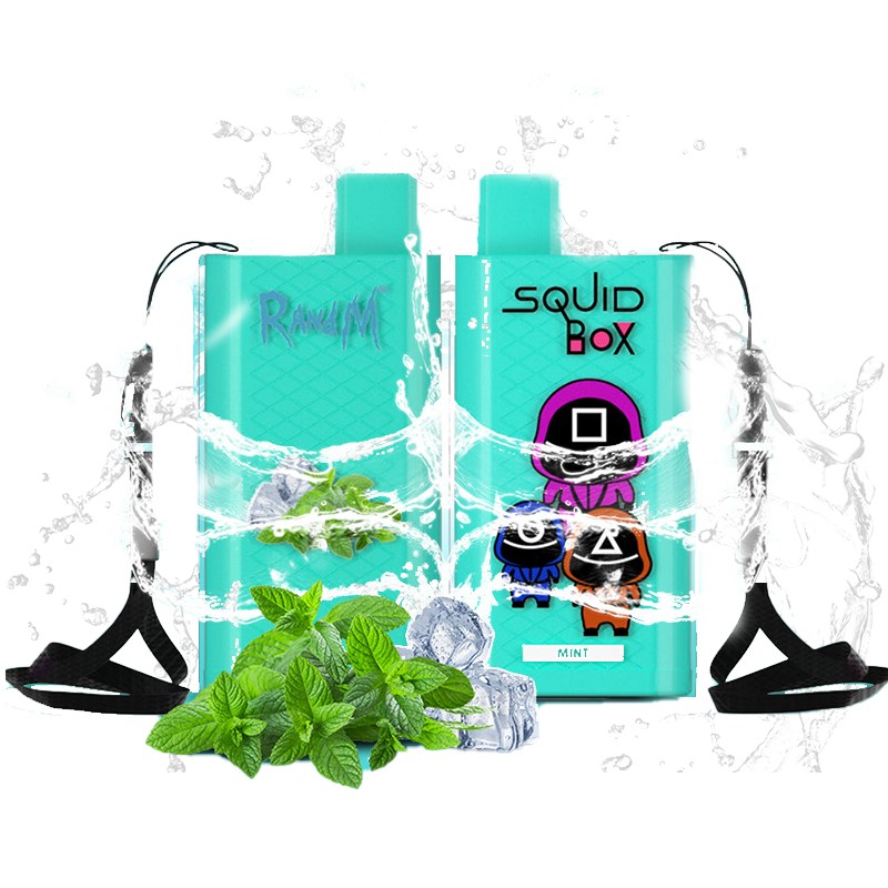 R and M Squid Box Rechargeable Disposable Kit 5200 Puffs 12ml