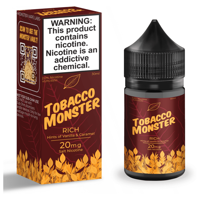 Tobacco Monster Salt Rich E-juice 30ml