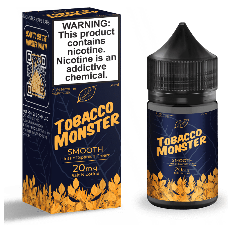 Tobacco Monster Salt Smooth Ejuice 30ml Vapesourcing