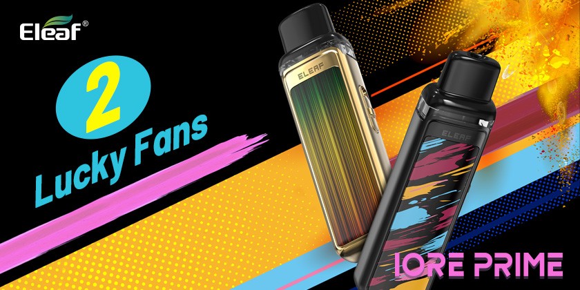 Eleaf IORE PRIME Kit Giveaways! MINIMALIST DESIGN