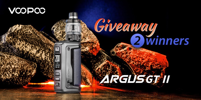VOOPOO ARGUS GT II Kit Giveaways! AGAIN!