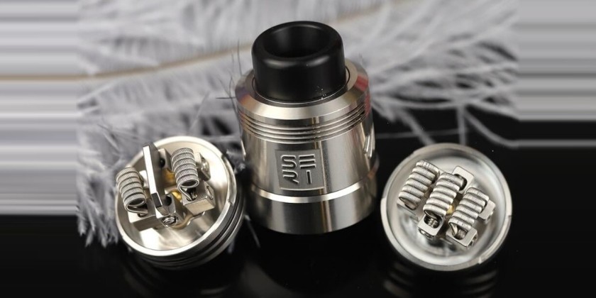 Hellvape SERI RDA Review – ‘SERI’ ously Loads of Vapor!