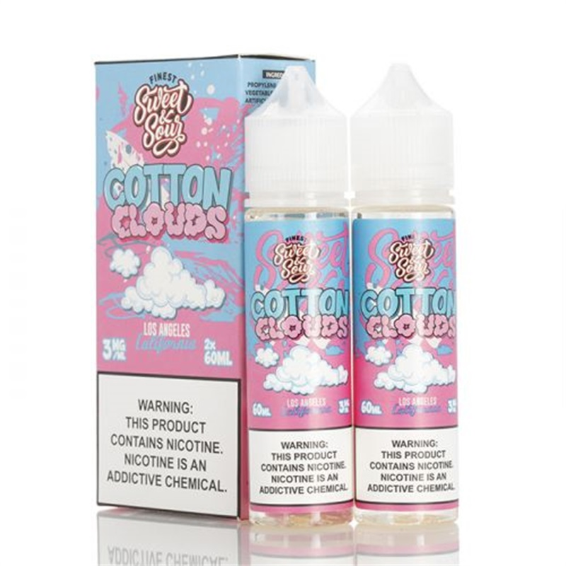The Finest Sweet & Sour Cotton Clouds E-juice 120ml