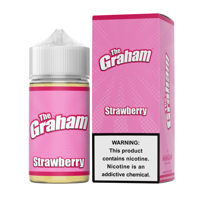 The Graham by Mamasan Strawberry E-Juice 60ml