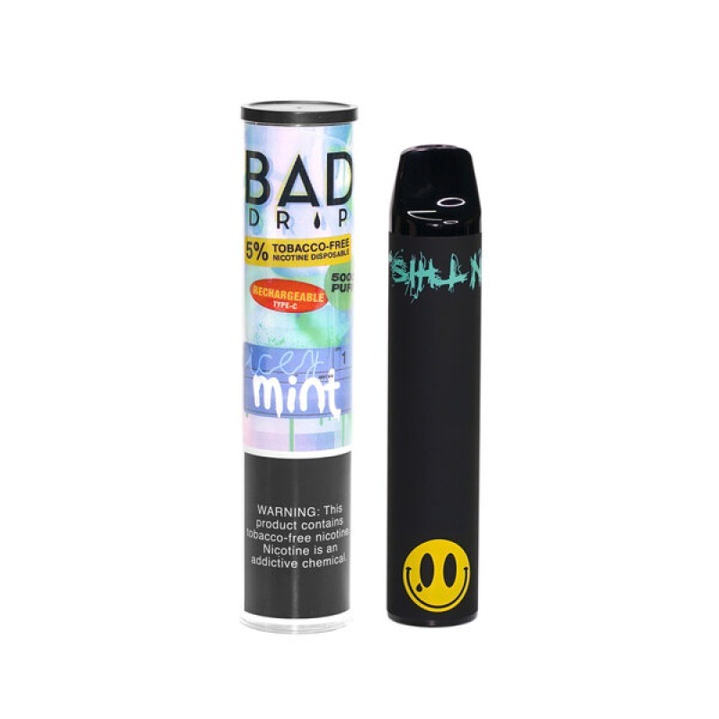 Bad Drip Rechargeable Disposable Vape Kit 5000 Puffs 10ml Vapesourcing