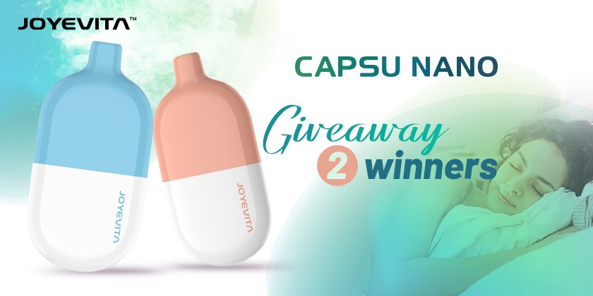 Joyevita Capsu Nano Disposable Kit Giveaways! Better Sleep Better Life