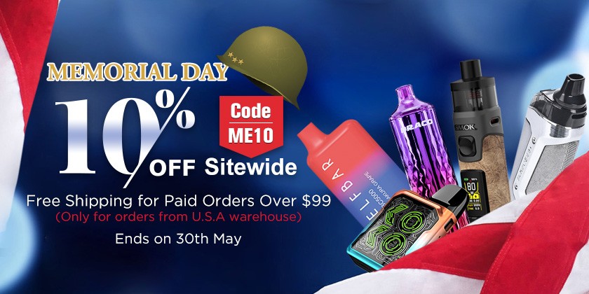Memorial Day Vape Sale