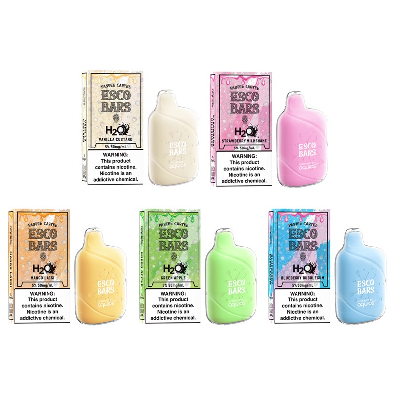 Esco Bars Aquios Mesh Disposable Vape Kit 6000 Puffs 15ml
