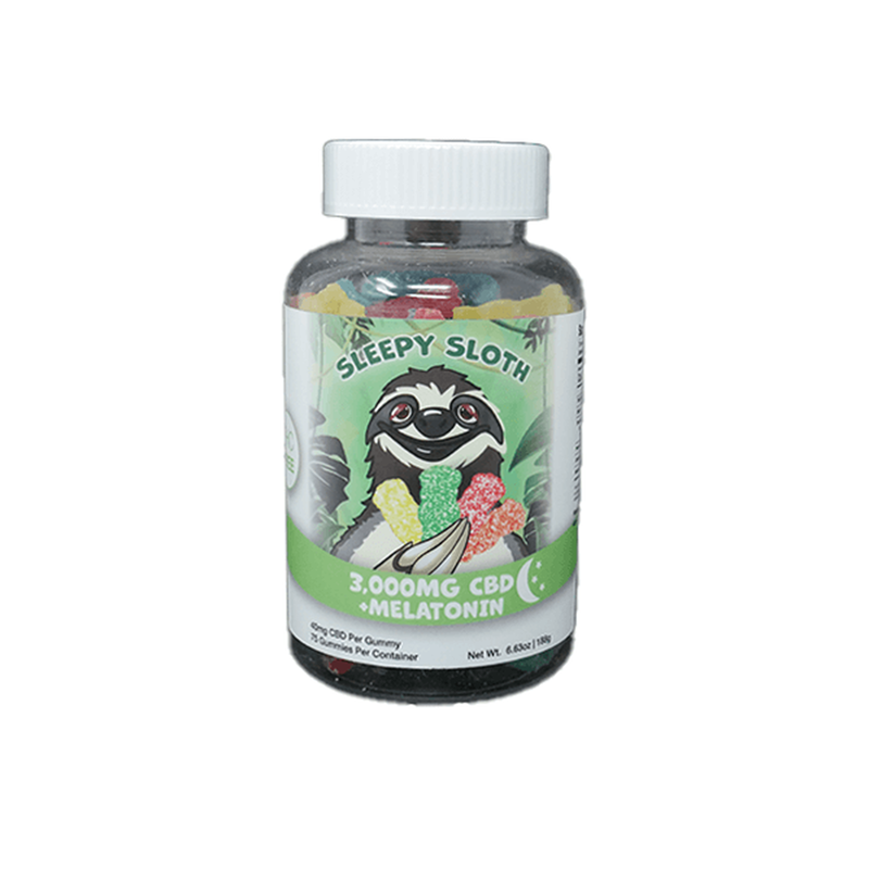 Sleepy Sloth CBD Gummies 3000mg (75pcs/pack) Vapesourcing