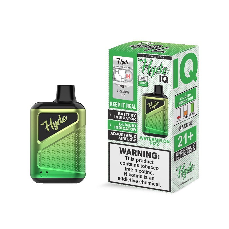 Hyde IQ 5000 Disposable Vape Kit 5000 Puffs Vapesourcing