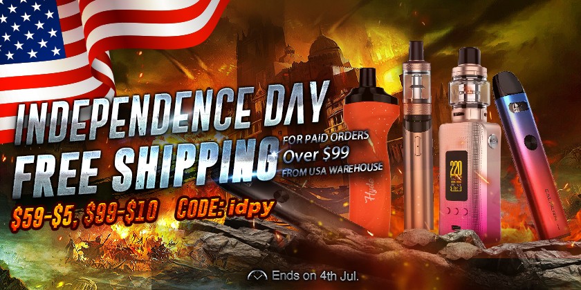 Independence Day Vape Sale