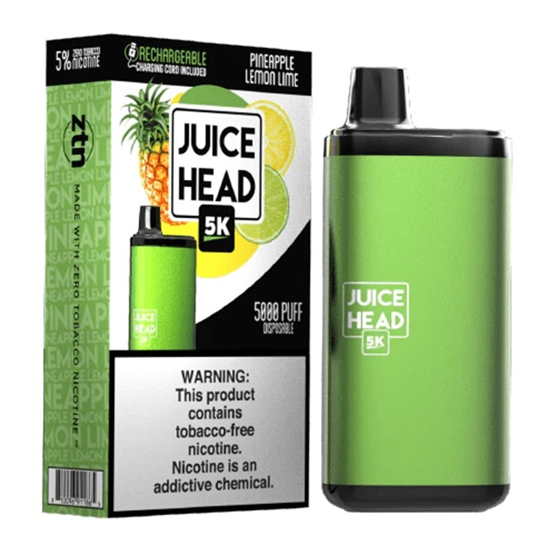 Juice Head 5K 5000 Puffs Rechargeable Disposable Vape Kit 14ml