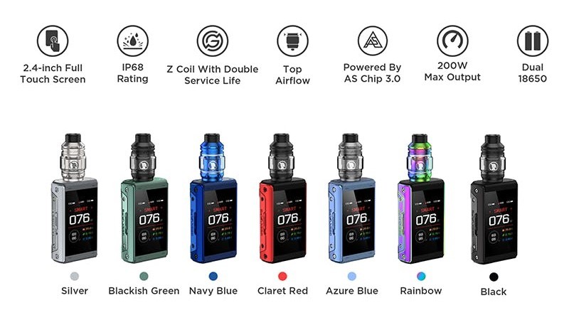 GeekVape T200 Aegis Touch Preview