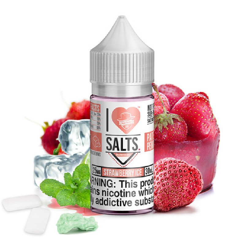 I Love Salts Strawberry Ice E-juice 30ml