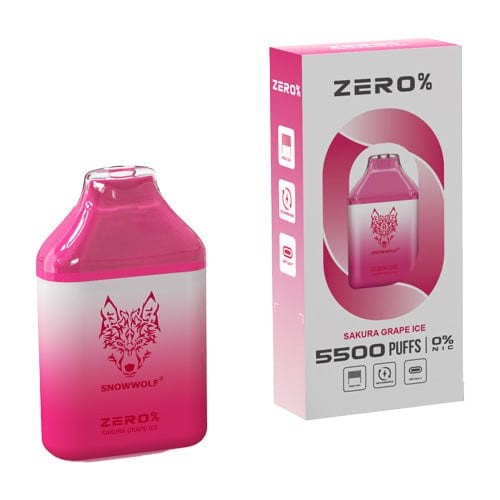 snowwolf zero nicotine free hot sale