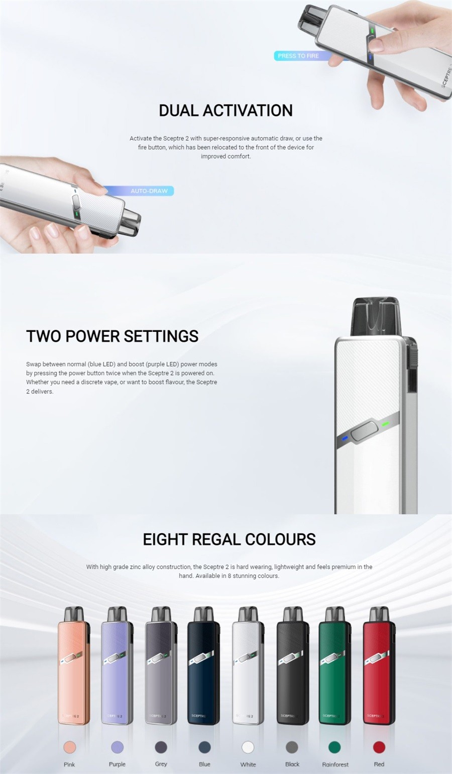 Innokin Sceptre 2 Pod Kit Price 19.99 Vapesourcing