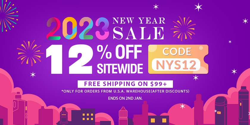 2023 Vapesourcing New Year Sale