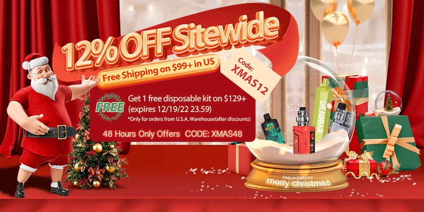 2022 Vapesourcing Christmas Sale