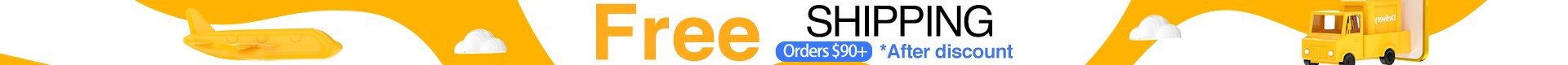 2023 Free Shipping for Orders Over $90 from U.S.A. Warehouse