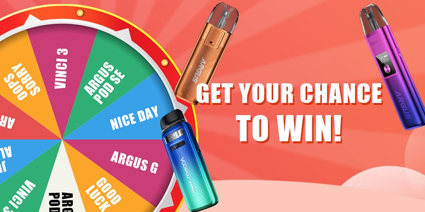 Spin To Win!!! VOOPOO × Vapesourcing Lucky Wheel