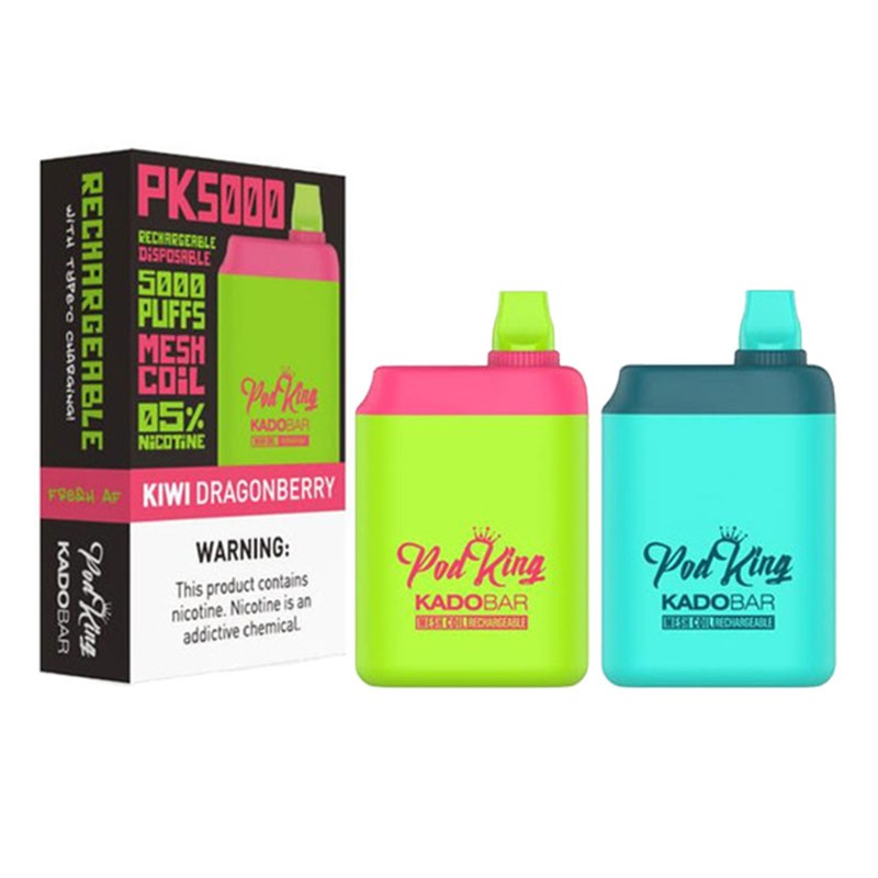 Pod King Kado Bar PK5000 Disposable Vape Kit 5000 Puffs 14ml Vapesourcing