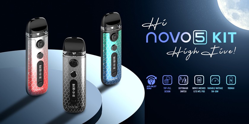 SMOK Novo 5 Pod Kit Review: A Vaper’s Delight