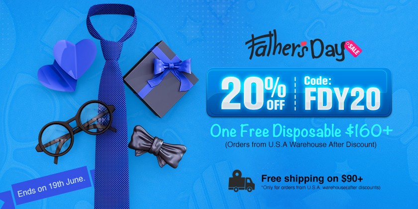 2023 Vapesourcing Fathers' Day Vape Sale