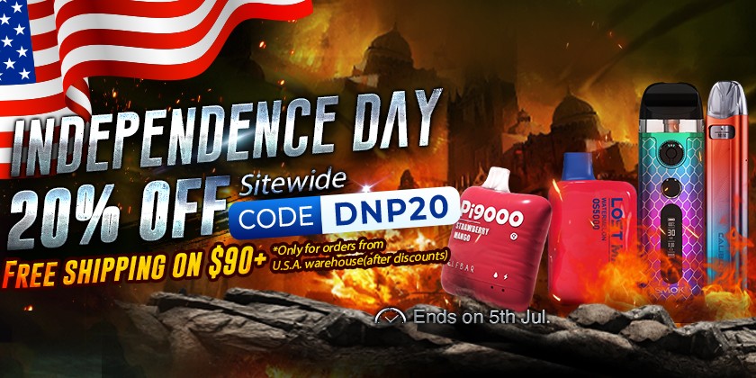 2023 Vapesourcing Independence Day Vape Sale