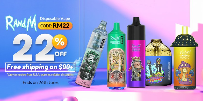 Vapesourcing Exclusive R and M Sale