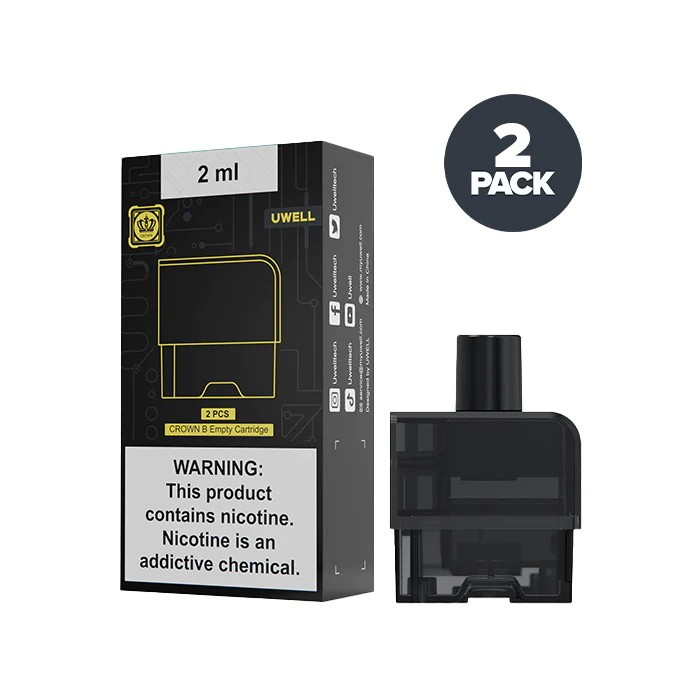 Uwell Crown B Empty Pod Cartridge 3.5ml (2pcs/pack)